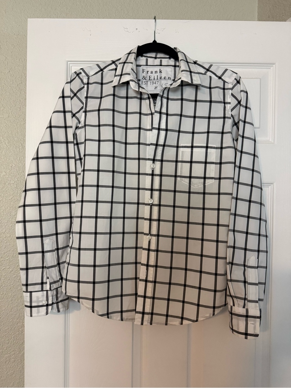 Frank & Eileen “Barry” Windowpane Button-Down Shirt